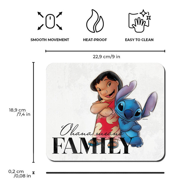 Alfombrilla raton Lilo Stitch 100th Anniversary Disney