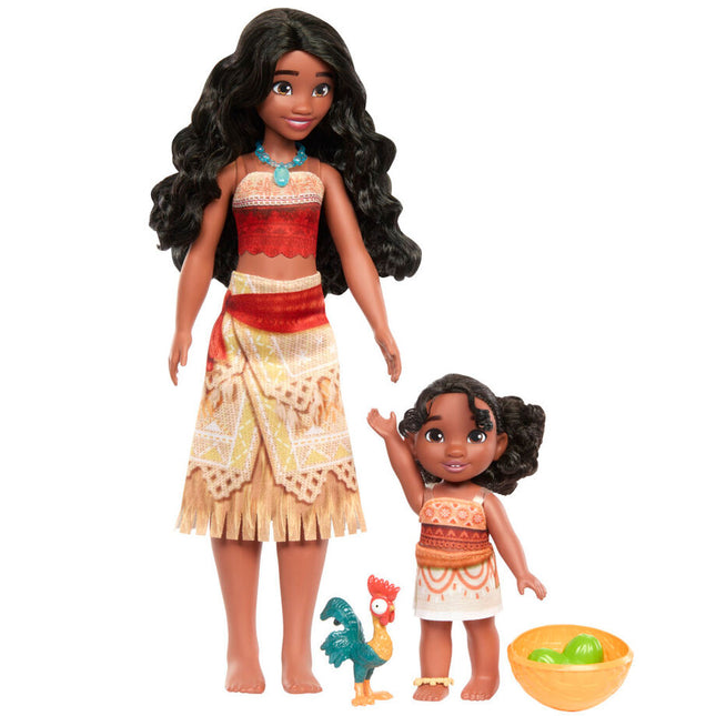 Blister 2 munecas Vaiana Simea Moana 2 Disney