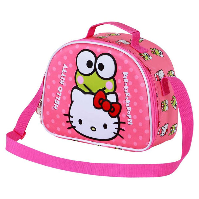 Bolsa Portameriendas 3D Funny Hello Kitty