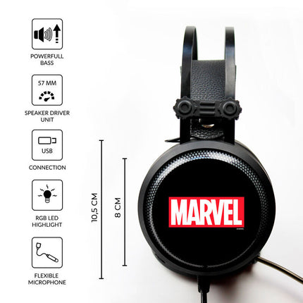 Auriculares gaming Marvel