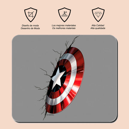 Alfombrilla raton Capitan America Marvel