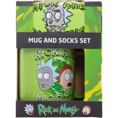 Set Taza y Calcetines Rick Morty