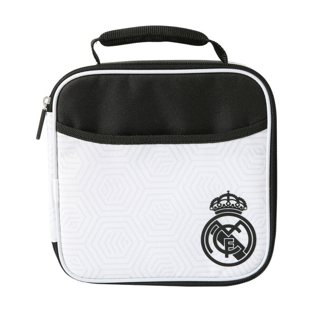 Bolsa porta alimentos termica tupper botella Real Madrid