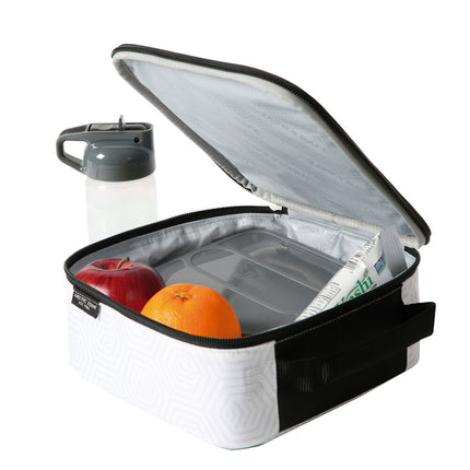 Bolsa porta alimentos termica tupper botella Real Madrid