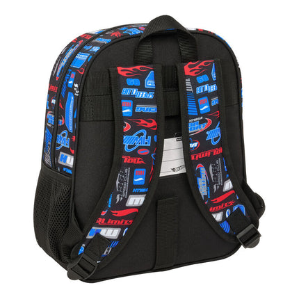 Mochila Hot Wheels 33cm adaptable