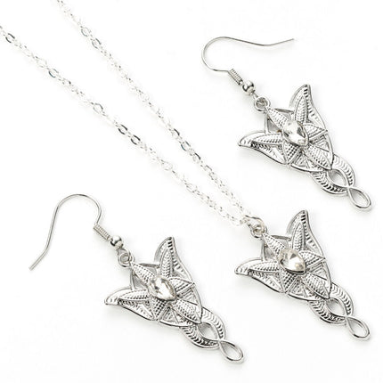 Set colgante pendientes Evenstar El Senor de los Anillos