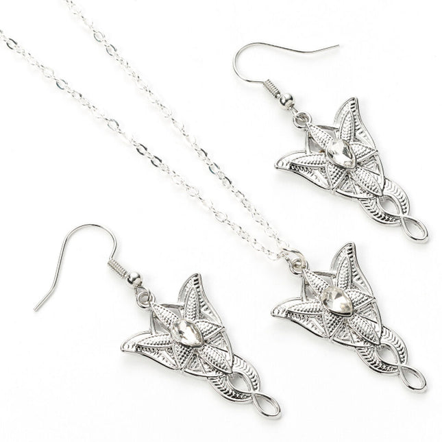 Set colgante pendientes Evenstar El Senor de los Anillos
