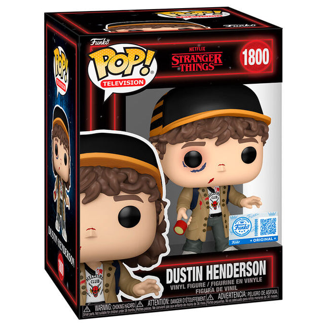 Figura POP Stranger Things 5 Dustin Henderson Exclusive
