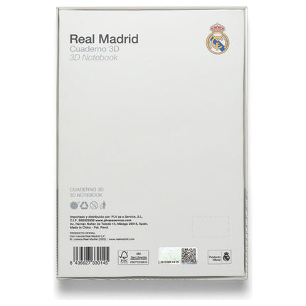Cuaderno A5 Real Madrid