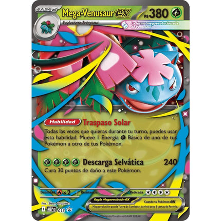 Blister Premium cartas Mega Venusaur Pokemon Latino
