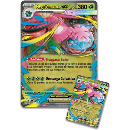 Blister Premium cartas Mega Venusaur Pokemon Latino