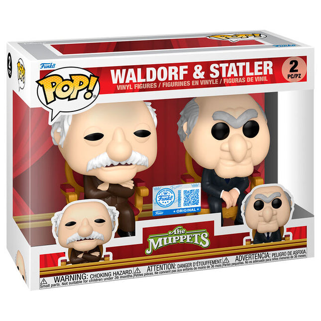 Blister 2 figuras POP Los Telenecos Waldorf and Statler Exclusive