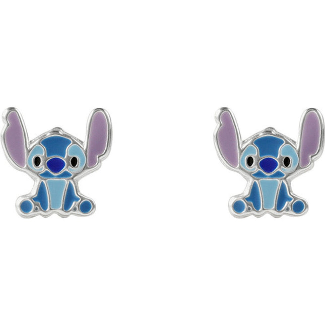 Pendientes Stitch Disney plata