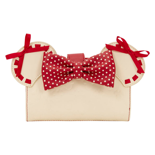 Cartera Rocks the Dots Coquette Minnie Mouse Disney Loungefly