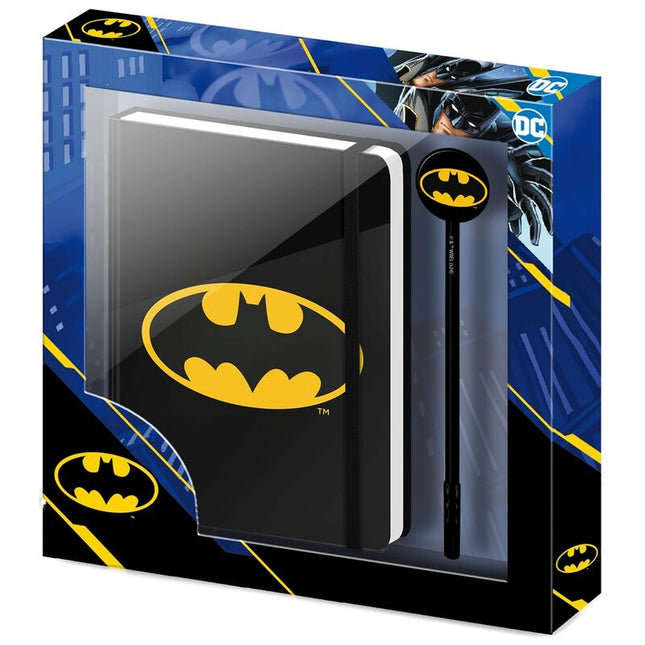 Set diario boligrafo Batsignal Batman DC Comics