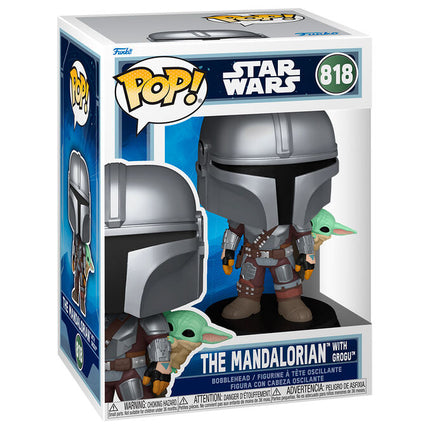 Figura POP Star Wars Mandalorian Grogu The Mandalorian with Grogu