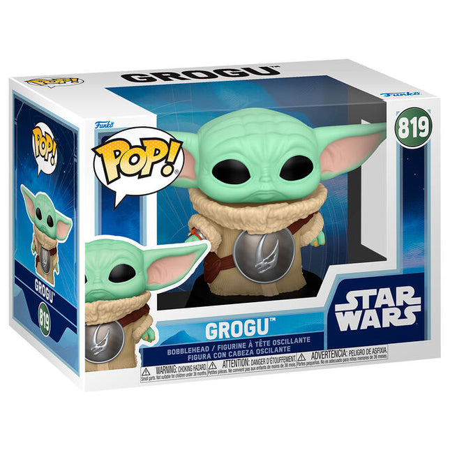 Figura POP Star Wars Mandalorian Grogu Grogu