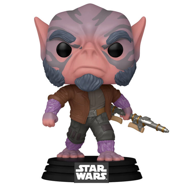 Figura POP Star Wars Mandalorian Grogu Zeb Orrelios