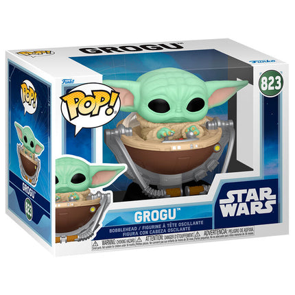 Figura POP Star Wars Mandalorian Grogu Grogu in Pram