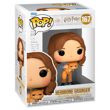 Figura POP Harry Potter y el Prisionero de Azkaban Hermione Granger with Crookshanks
