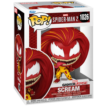 Figura POP Marvel Spider Man 2 Scream