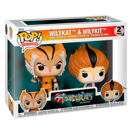 Blister 2 figuras POP Thundercats Wilykat Wilykit