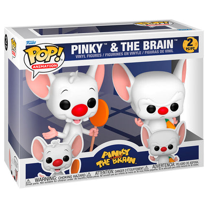 Blister 2 figuras POP Pinky The Brain