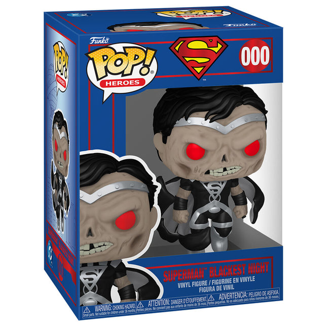 Figura POP DC Comics Superman Superman Blackest Night