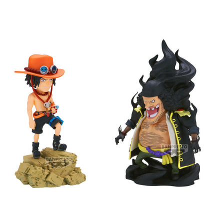 Figura Portgas DAce Vs MarshallDTeach Log Stories One Piece 8cm