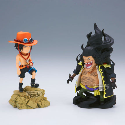 Figura Portgas DAce Vs MarshallDTeach Log Stories One Piece 8cm