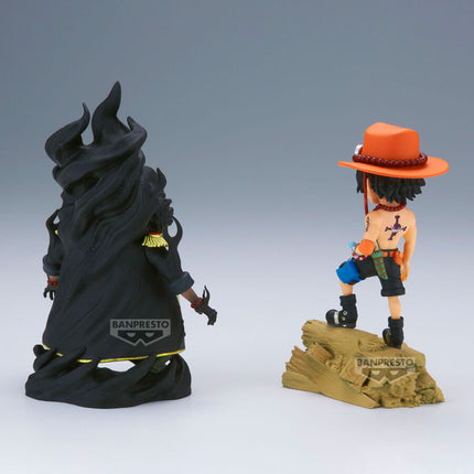 Figura Portgas DAce Vs MarshallDTeach Log Stories One Piece 8cm