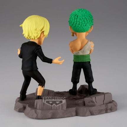 Figura Roronoa Zoro Sanji One Piece 8cm