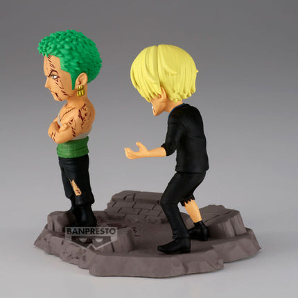 Figura Roronoa Zoro Sanji One Piece 8cm