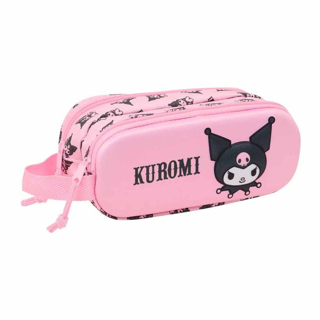 Portatodo 3D Kuromi Hello Kitty doble