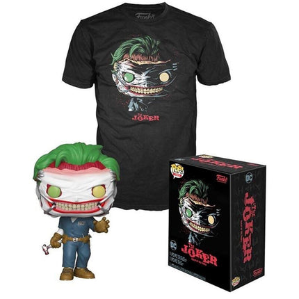 Set figura POP Tee DC Comics The Joker Exclusive M