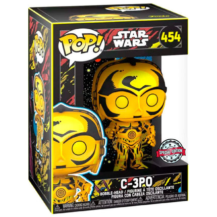 Figura POP Star Wars Retro Series C 3PO Exclusive