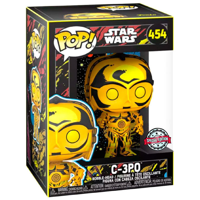 Figura POP Star Wars Retro Series C 3PO Exclusive