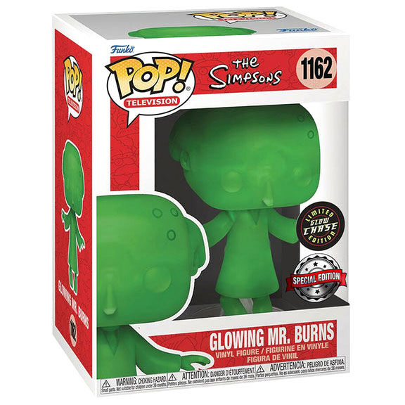 Figura POP Simpsons Glowing MrBurns Exclusive Chase