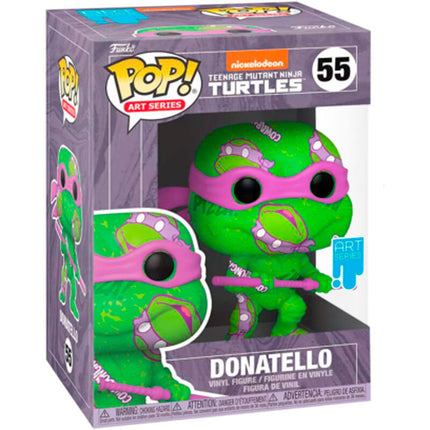 Figura POP Tortugas Ninja Donatello Artist Case Exclusive