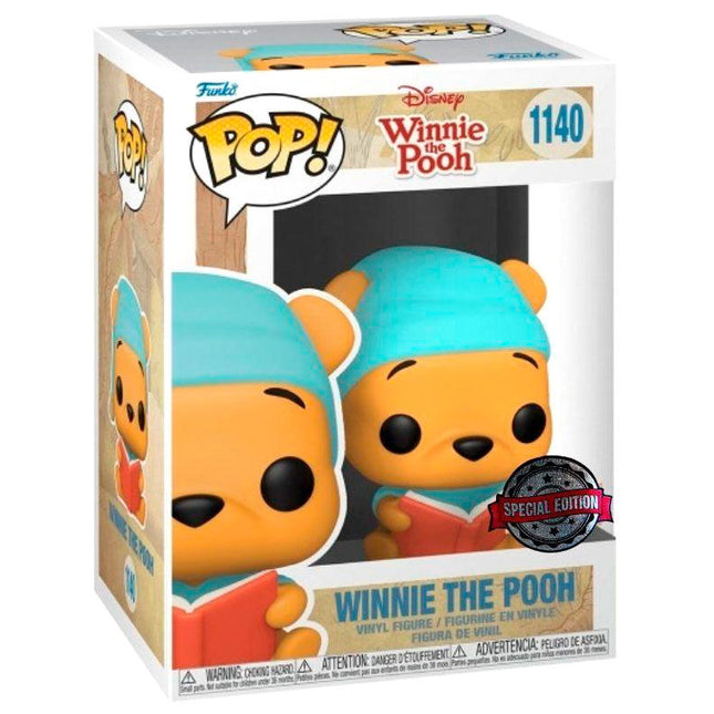Figura POP Disney Winnie Winnie Reading Book Exclusive