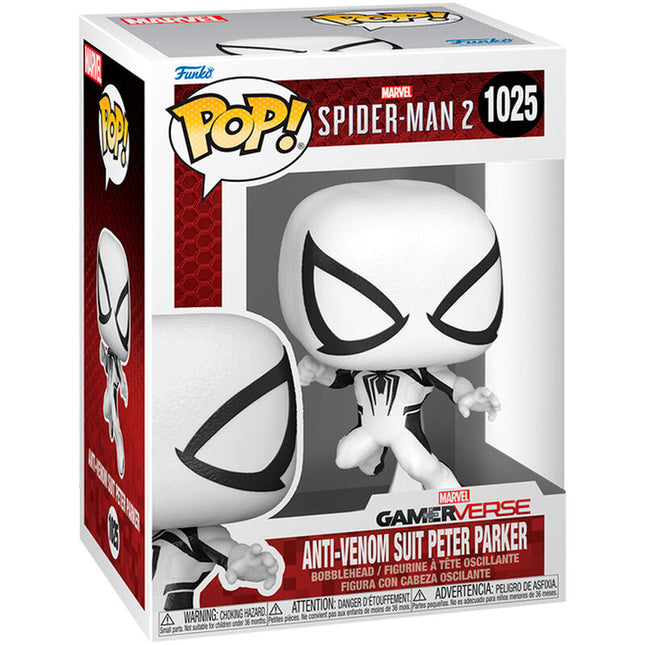 Figura POP Marvel Spider Man 2 Anti Venom Suit Peter Parker