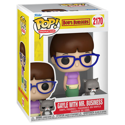 Figura POP Bob s Burgers Gayle with Mr Business