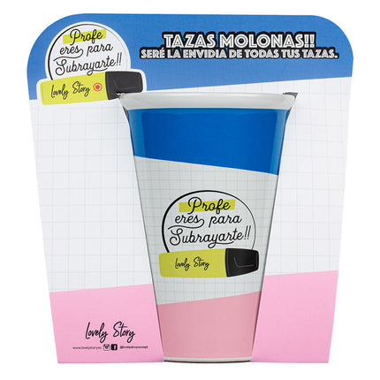 Taza Profe Eres para Subrayarte 330ml
