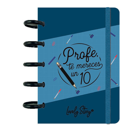 Cuaderno A6 Profe Te Mereces un 10