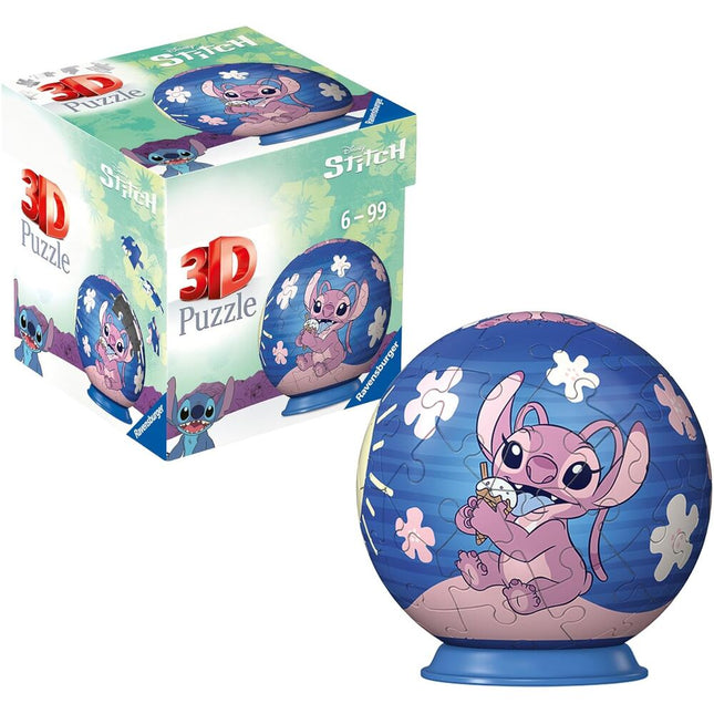 Puzzle 3D Angel Stitch Disney 54pzs