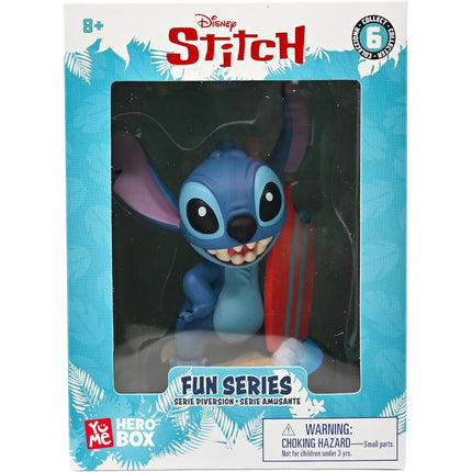 Figura Stitch Surfero Hero Box Stitch Disney 8cm