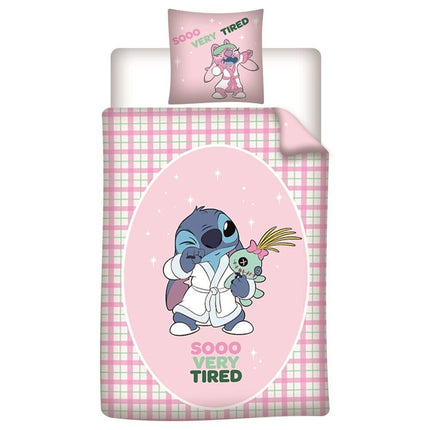 Funda nordica Stitch Disney cama 90cm policotton