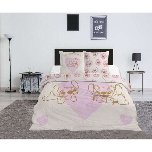 Funda nordica Stitch 38 Angel Disney cama 135cm policotton