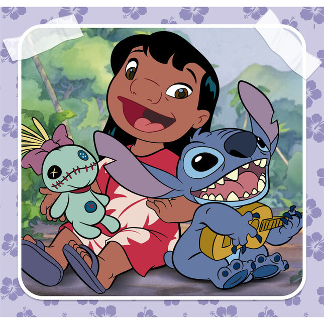 Puzzle Stitch Disney 3x48pzs