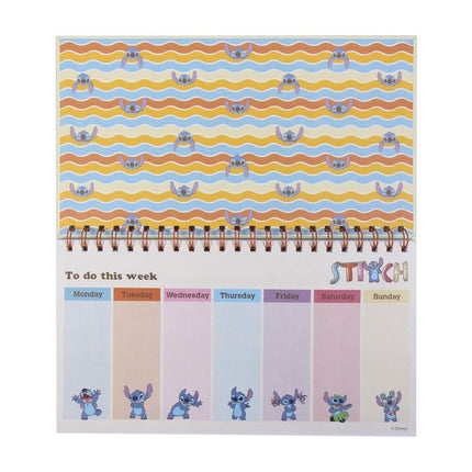 Planificador Semanal Stitch Disney